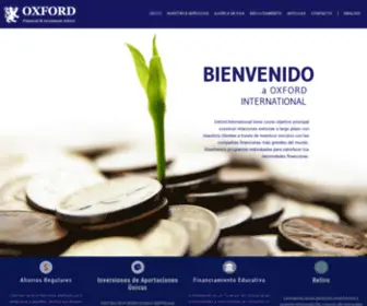 Oiia.com(Asesoramiento financiero y de inversiones) Screenshot