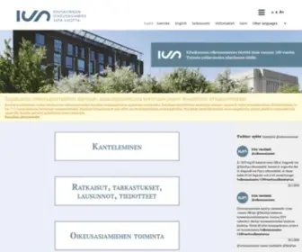 Oikeusasiamies.fi(Oikeusasiamies) Screenshot