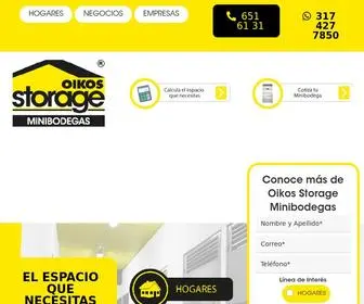 Oikosminibodegas.co(Oikos Mini Bodegas) Screenshot