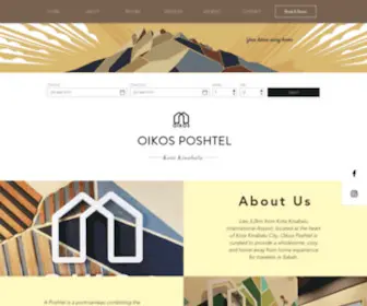 Oikosposhtel.com(Oikos Poshtel) Screenshot