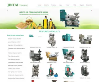 Oil-Making-Machine.com(Buy Oil Press Machine) Screenshot