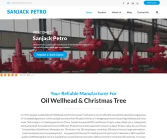 Oil-Wellhead.com(Your Reliable Oil Wellhead & Christmas Tree Manufacturer) Screenshot