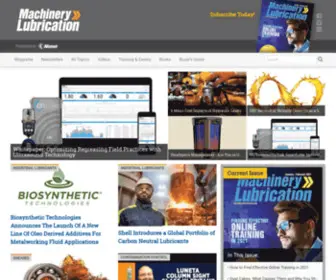 Oilanalysis.com(Machinery Lubrication) Screenshot