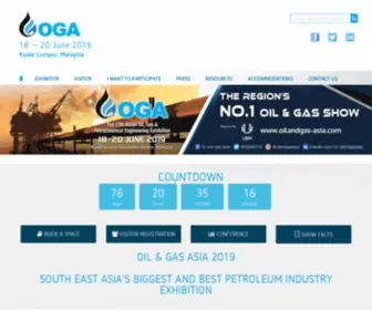 Oilandgas-Asia.com(Igniting Innovation and Fuelling Sustainable Energy Solutions in ASEAN Oil & Gas Asia (OGA)) Screenshot
