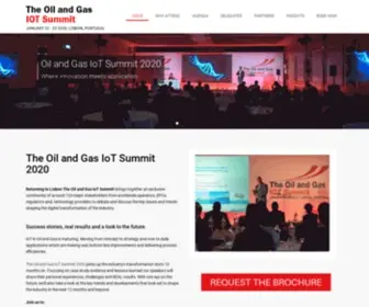 Oilandgas-Iot.com(The Oil and Gas IoT Summit) Screenshot