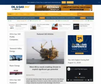 Oilandgas360.com(Oil & GasOil and Gas News) Screenshot