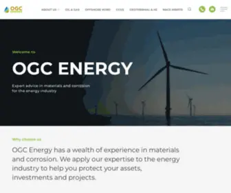 Oilandgascorrosion.com(OGC Energy) Screenshot