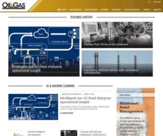 Oilandgaseng.com(Oil & Gas Engineering) Screenshot