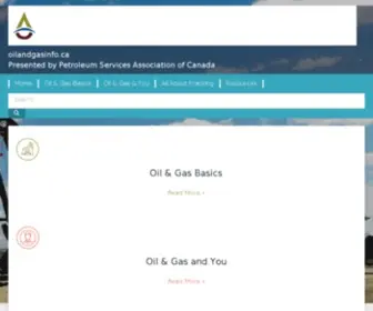 Oilandgasinfo.ca(Oilandgasinfo) Screenshot