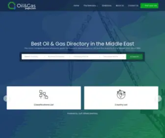 Oilandgaspages.com(Oil and Gas Pages) Screenshot