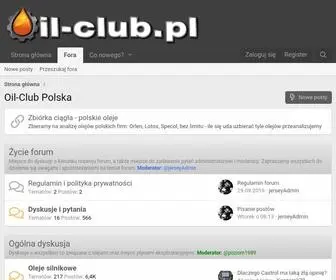 Oilclub.pl(Oil-Club Polska) Screenshot