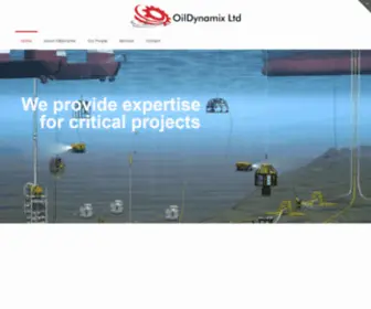 Oildynamix.com(OilDynamix Oil and Gas Solutions) Screenshot