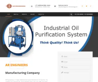 Oilfiltermachineindia.com(Transformer Oil Filtration Plants & Oil Purification Units) Screenshot