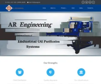 Oilfiltrationmachines.com(India's Best Oil Purification Units & Oil Filtration Machine) Screenshot