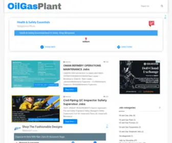 Oilgasplant.com(Oil Gas Plant) Screenshot