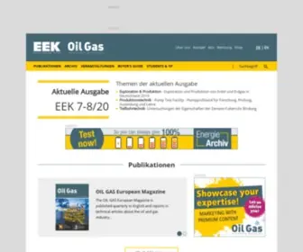 Oilgaspublisher.de(Startseite) Screenshot