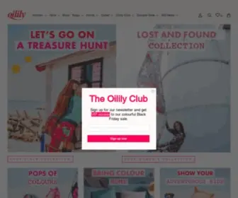 Oilily.com(Oilily Fashion Clothing for Girls) Screenshot