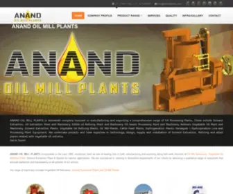 Oilmillplants.com(Expeller) Screenshot