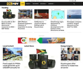 Oilnow.gy(News and Information from the Oil and Gas sector in Guyana) Screenshot