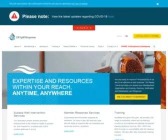Oilspillresponse.com(Oil Spill Response Limited) Screenshot