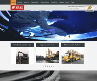 Oiltanktrucks.com(Quality Mobile Bridge Inspection Unit & Bridge Inspection Truck Manufacturer) Screenshot