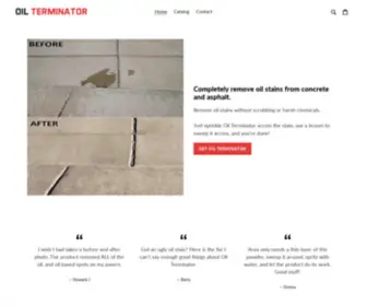 Oilterminator.com(Oil Terminator) Screenshot
