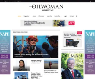 Oilwomanmagazine.com(Your Oil and Gas Business Magazine) Screenshot