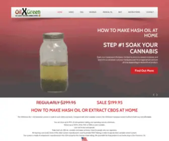 OilXgreen.net(How To Make Hash Oil) Screenshot