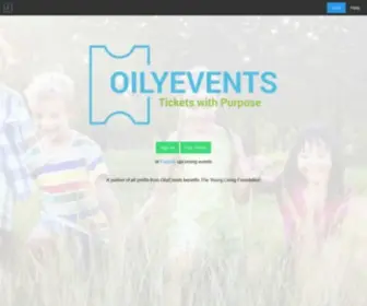Oilyevents.com(Oilyevents) Screenshot