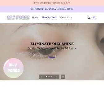 Oilypores.com(Oily Pores) Screenshot