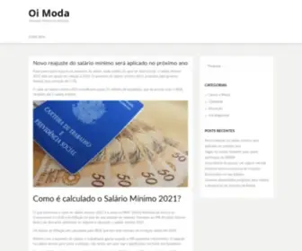 Oimoda.com.br(Oi Moda) Screenshot