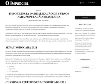 Oimparcialonline.com.br(O Imparcial Online) Screenshot