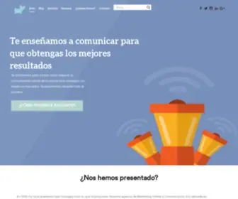 Oinkmygod.com(Agencia de Marketing Online y Comunicación 2.0) Screenshot
