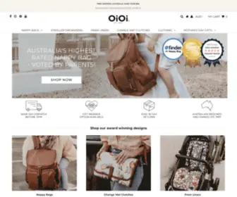 Oioi.com.au(Nappy Bags Online) Screenshot