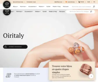 Oiritaly.fr(Vente de Bijoux en ligne) Screenshot