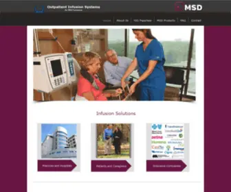 Ois-INC.net(Outpatient Infusion Systems) Screenshot