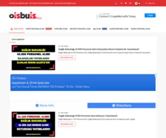 Oisbuis.com(Güncel Kamu ve Özel Sektör Personel Alım Haberleri) Screenshot