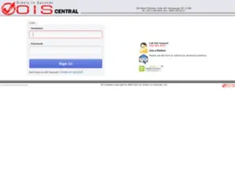 Oiscentral.com(OIS CRM) Screenshot