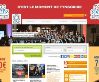 Oise.fr(Accueil) Screenshot