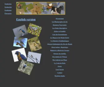 Oiseaux-Birds.com(Oiseaux Birds) Screenshot
