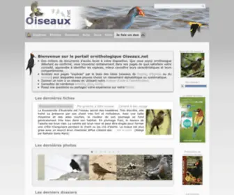 Oiseaux.net(Les oiseaux) Screenshot