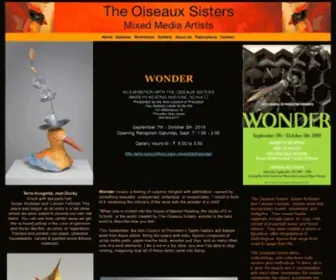 Oiseauxsisters.com(The Oiseaux Sisters Mixed Media Artists 2019) Screenshot