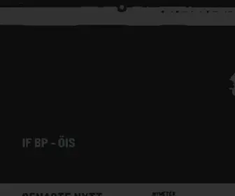 Oisfotboll.se(StartsidaÖIS) Screenshot