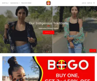 Oitclothing.com(Our Indigenous Traditions) Screenshot