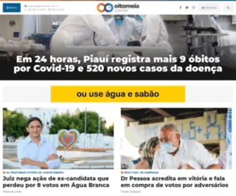 Oitomeia.com.br(Notícias) Screenshot