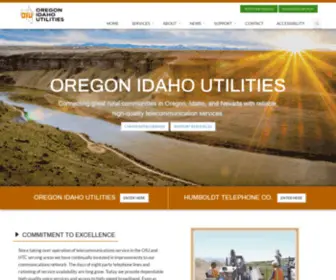 Oiutelecom.net(Oregon Idaho Utilities) Screenshot