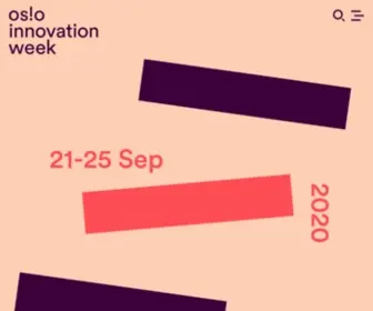 Oiw.no(Oslo Innovation Week) Screenshot