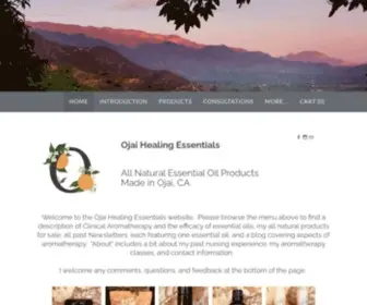 Ojaihealingessentials.com(Ojaihealingessentials) Screenshot