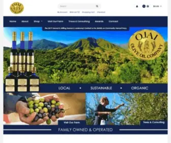 Ojaioliveoil.com(Ojai Olive Oil) Screenshot