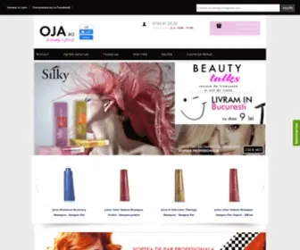 Oja.ro(Magazin online de cosmetice si ingrijire personala) Screenshot